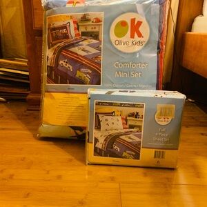 Blue Comforters Bedding Set